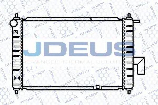 JDEUS 056M07 Радіатор, охолодження двигуна