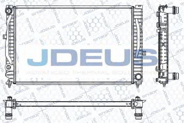 JDEUS RA0010230 Радиатор, охлаждение двигателя