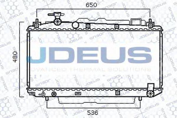 DENSO DRM50083 Радіатор, охолодження двигуна