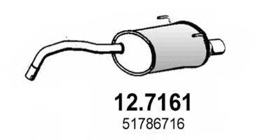 FIAT 1742325 Глушник вихлопних газів кінцевий