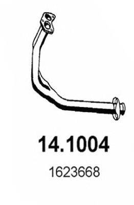 ASSO 141004 Труба вихлопного газу