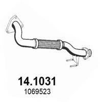 SEAT 1069523 Труба вихлопного газу