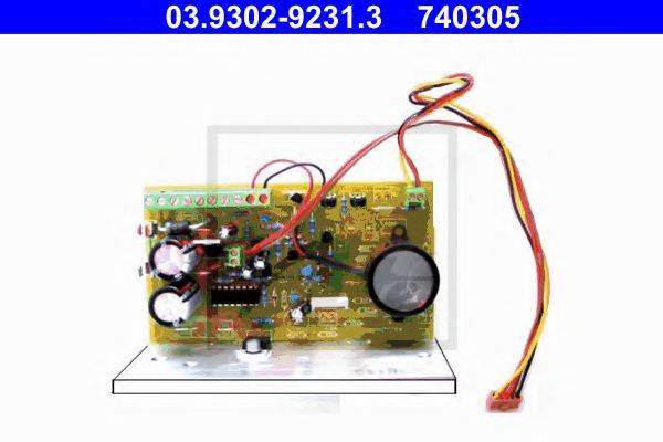 ATE 740305 Головний вимикач, ус-во наповнення/видалення повітря (торм