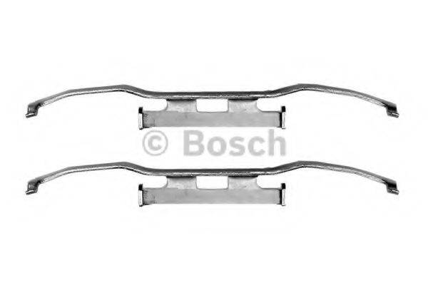 BOSCH 1987474309 Комплектуючі, колодки дискового гальма