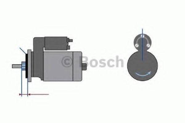 BOSCH 6004AA0021 Стартер