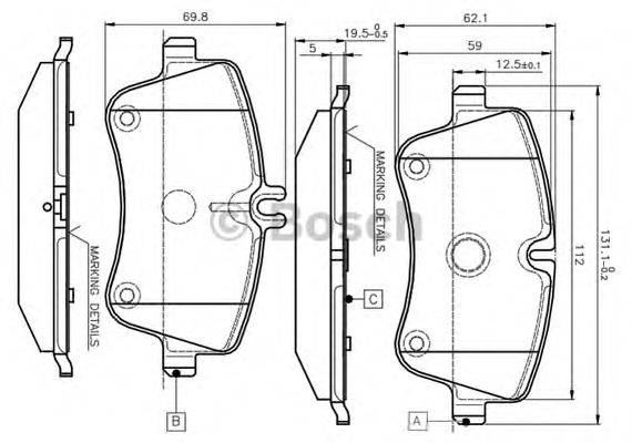 BOSCH 0 986 TB2 814