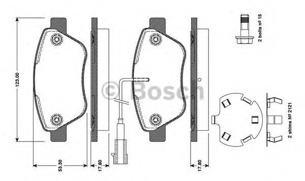 BOSCH 0 986 TB3 111