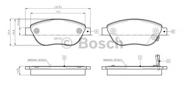 BOSCH 0 986 TB3 141