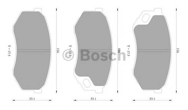 MITSUBISHI MC862939 Комплект гальмівних колодок, дискове гальмо