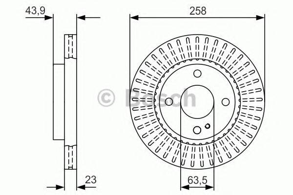 FORD AE8Z1125A гальмівний диск