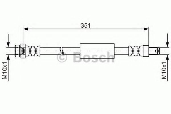 FORD 1845652 Гальмівний шланг