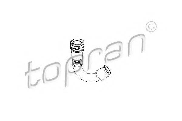 TOPRAN 110957 Шланг, повітровідведення кришки головки циліндра