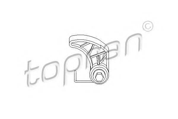 TOPRAN 109612 Натяжний пристрій ланцюга, привод масляного насоса