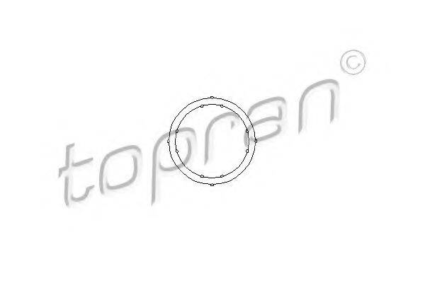 TOPRAN 100721 Прокладка, фланець охолоджувальної рідини