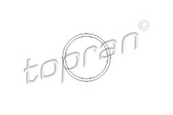 TOPRAN 100722 Прокладка, фланець охолоджувальної рідини