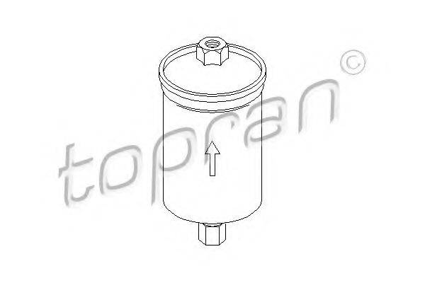 TOPRAN 103723 Паливний фільтр