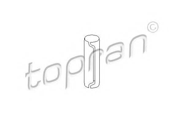 TOPRAN 102776 Гільза підвіски поперечного важеля.