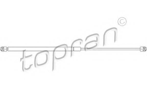 TOPRAN 110266 Газова пружина, кришка багажника