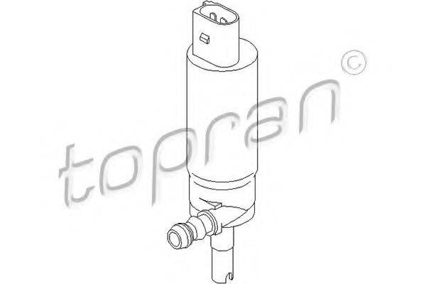 TOPRAN 110472 Водяний насос, система очищення фар