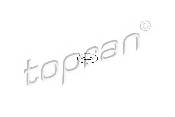 TOPRAN 108648 Прокладка, направник олії
