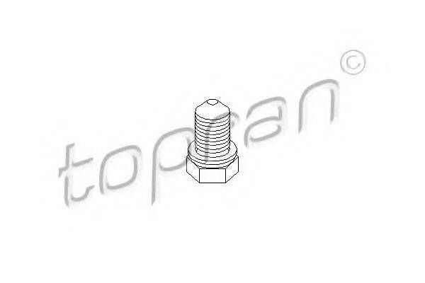 TOPRAN 109035 Резьбовая пробка, маслянный поддон