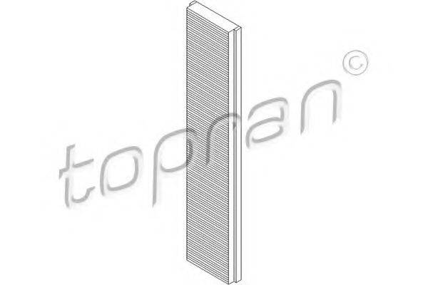 TOPRAN 300676 Фільтр, повітря у внутрішньому просторі