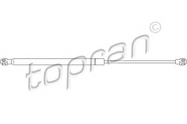 TOPRAN 301035 Газова пружина, кришка багажника