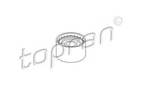 TOPRAN 401917 Паразитний / провідний ролик, полікліновий ремінь