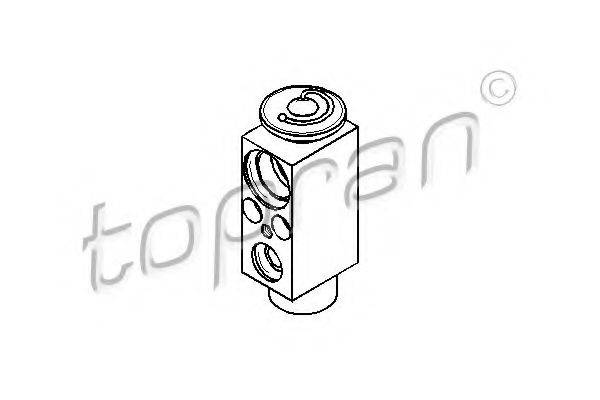 TOPRAN 501491 Розширювальний клапан, кондиціонер