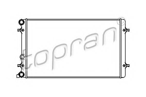 TOPRAN 112325 Радіатор, охолодження двигуна