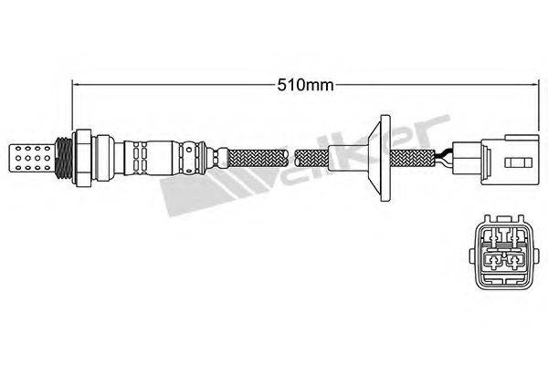 WALKER PRODUCTS 25024282 Лямбда-зонд