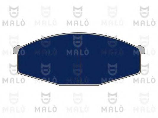 MALO 1050473 Комплект гальмівних колодок, дискове гальмо