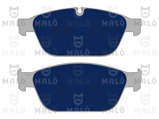 MALO 1051085 Комплект гальмівних колодок, дискове гальмо