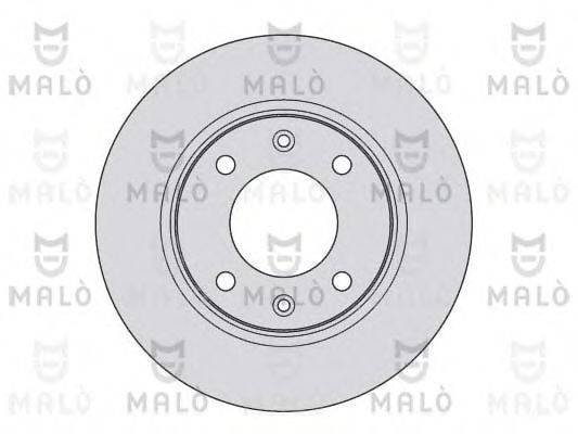 MALO 1110026 гальмівний диск