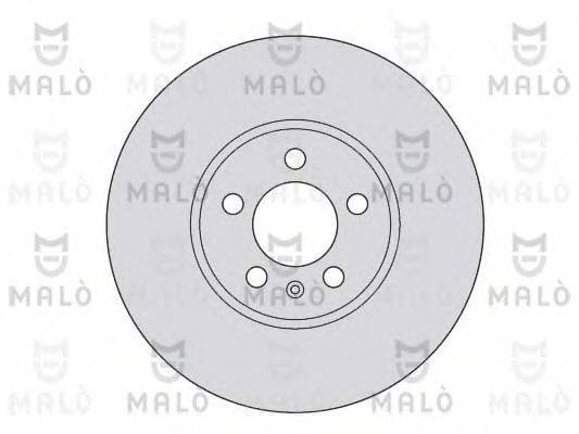 MALO 1110191 гальмівний диск