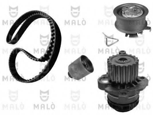 MALO W120301S0 Водяний насос + комплект зубчастого ременя