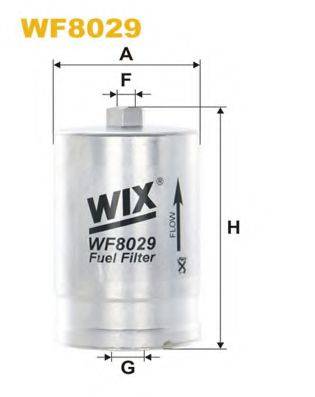WIX FILTERS WF8029 Паливний фільтр