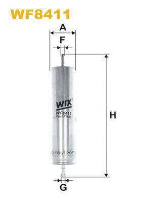 WIX FILTERS WF8411 Паливний фільтр