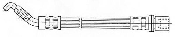 CEF 512122 Гальмівний шланг