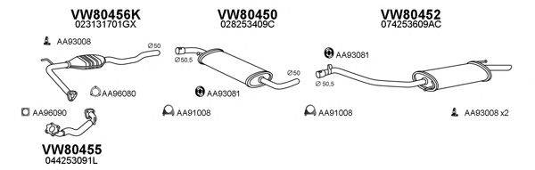 VENEPORTE 800259 Система випуску ОГ