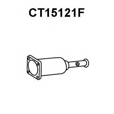 VENEPORTE CT15121F Саджовий/частковий фільтр, система вихлопу ОГ