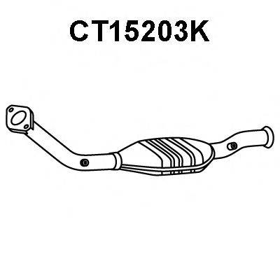 CITROEN/PEUGEOT 170551 Каталізатор