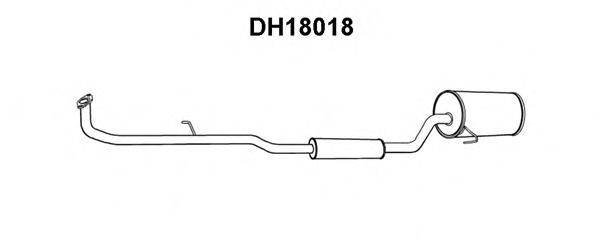 VENEPORTE DH18018 Передглушувач вихлопних газів