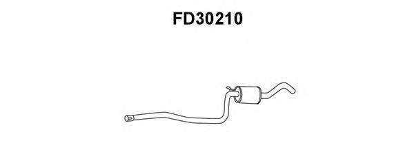 VENEPORTE FD30210 Передглушувач вихлопних газів