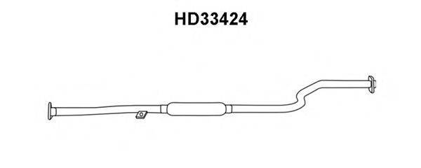 HONDA 18220SR4X02 Передглушувач вихлопних газів