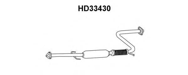 VENEPORTE HD33430 Передглушувач вихлопних газів