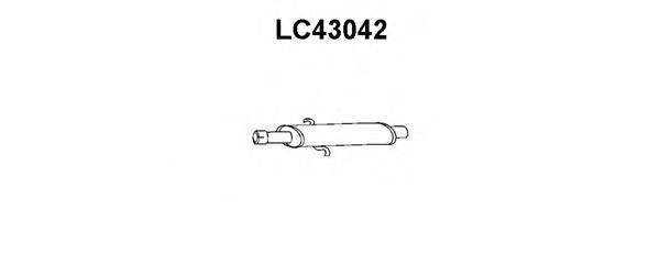 VENEPORTE LC43042 Передглушувач вихлопних газів