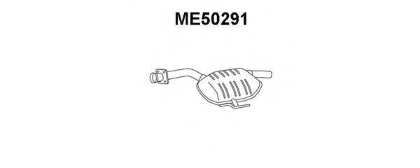 MERCEDES-BENZ 1404901121 Передглушувач вихлопних газів
