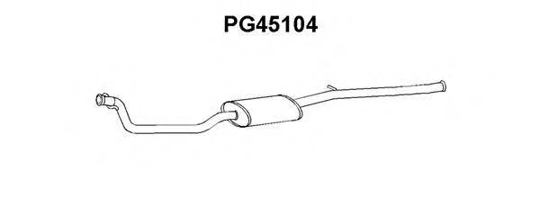 VENEPORTE PG45104 Передглушувач вихлопних газів