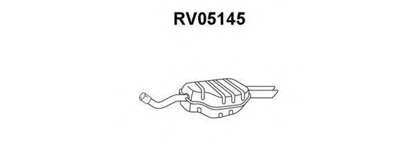 ROVER/AUSTIN WCG000270 Глушник вихлопних газів кінцевий